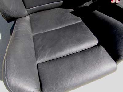 BMW Sport Front Seats (Left and Right Set), Black Dakota Leather, Electric Memory E60 525i 530i 545i3